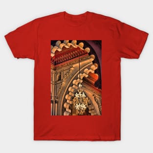 Morocco. Casablanca. Hassan II Mosque. Interior. Chandalier. T-Shirt